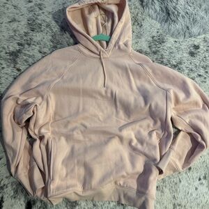 Women Pale Pink Hoodie